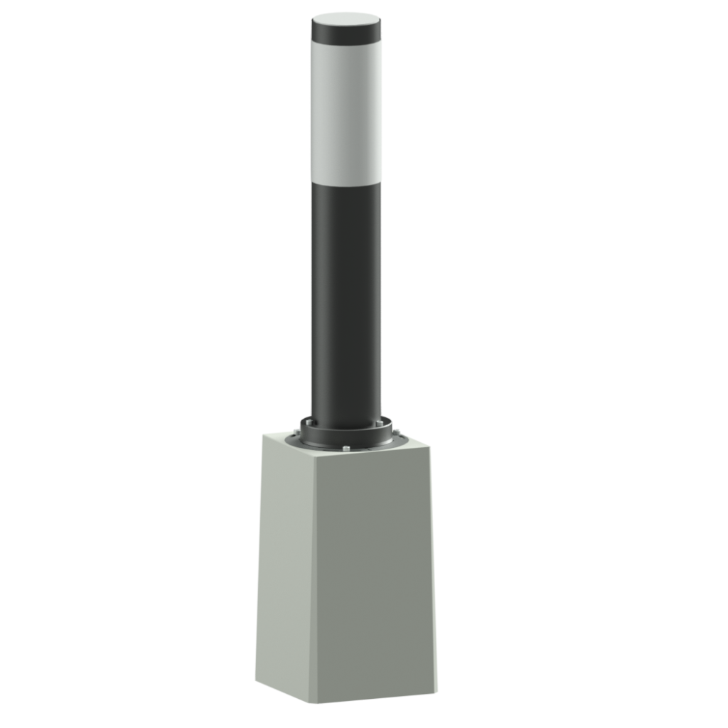 terrablock bollard light foundation